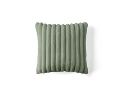 BEST MOBILIER - Laponie - coussin - en fausse fourrure côtelé - 40x40 cm