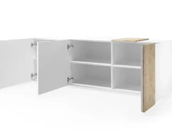 BEST MOBILIER - Leon - meuble tv - 3 portes - 181 cm