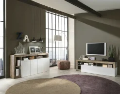 BEST MOBILIER - Lou - meuble tv - 1 porte - 184 cm