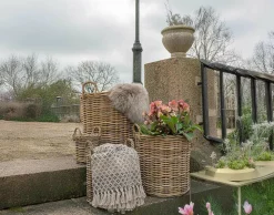 BEST MOBILIER - Martina - plaid - 130x180 cm - en coton recyclé