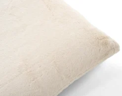 BEST MOBILIER - Oscar - coussin - en fausse fourrure - 60x60 cm