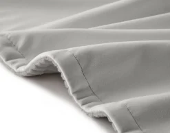 BEST MOBILIER - Palerma - plaid - 200x140 cm - en velours côtelé et velours