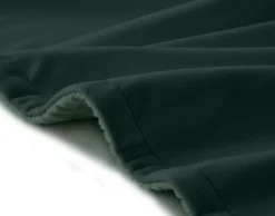 BEST MOBILIER - Palerma - plaid - 100x140 cm - en velours côtelé et velours