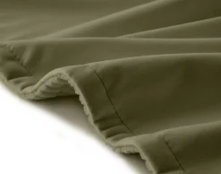 BEST MOBILIER - Palerma - plaid - 100x140 cm - en velours côtelé et velours