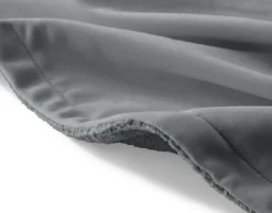 BEST MOBILIER - Paolo - plaid - 200x140 cm - en velours texturé et velours