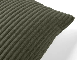 BEST MOBILIER - Pivoine - coussin - en velours côtelé - 35x35 cm