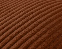 BEST MOBILIER - Pivoine - coussin - en velours côtelé - 35x35 cm