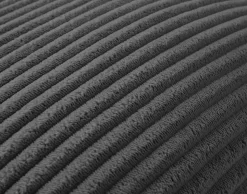 BEST MOBILIER - Pivoine - coussin - en velours côtelé - 35x35 cm