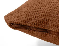 BEST MOBILIER - Polette - coussin - en tissu texturé - 40x40 cm