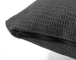 BEST MOBILIER - Polette - coussin - en tissu texturé - 40x40 cm