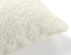 BEST MOBILIER - Rune - coussin - en tissu bouclette - 37x37 cm