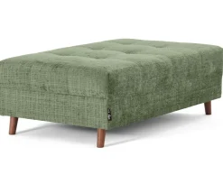 BEST MOBILIER - Rune - pouf en velours texturé