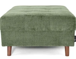 BEST MOBILIER - Rune - pouf en velours texturé