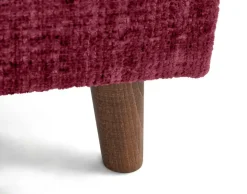 BEST MOBILIER - Rune - pouf en velours texturé