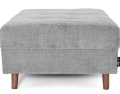 BEST MOBILIER - Rune - pouf en velours texturé
