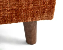 BEST MOBILIER - Rune - pouf en velours texturé