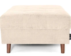 BEST MOBILIER - Rune - pouf en velours texturé