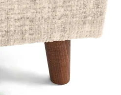BEST MOBILIER - Rune - pouf en velours texturé