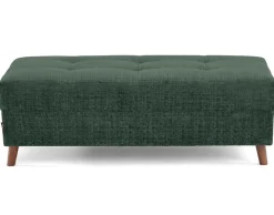 BEST MOBILIER - Rune - pouf en velours texturé