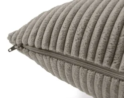 BEST MOBILIER - Selma - coussin - en velours côtelé - 40x40 cm