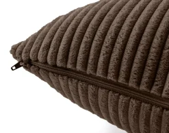 BEST MOBILIER - Selma - coussin - en velours côtelé - 50x50 cm