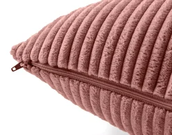 BEST MOBILIER - Selma - coussin - en velours côtelé - 50x50 cm