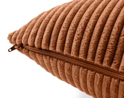 BEST MOBILIER - Selma - coussin - en velours côtelé - 40x40 cm