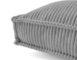 BEST MOBILIER - Stella - coussin - en velours côtelé - 32x57 cm