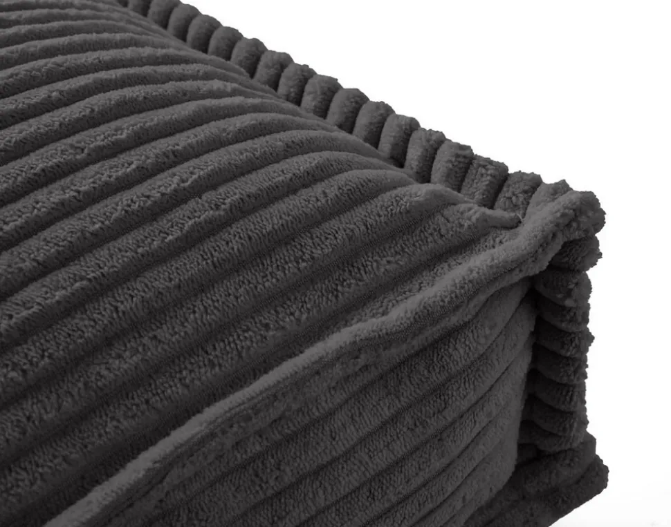 BEST MOBILIER - Stella - coussin - en velours côtelé - 32x57 cm