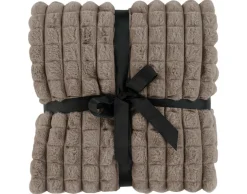 BEST MOBILIER - Sweety - plaid - 150x200 cm - en velours