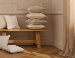 BEST MOBILIER - Topaze - coussin - en velours côtelé - 40x40 cm