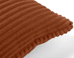 BEST MOBILIER - Topaze - coussin - en velours côtelé - 40x40 cm