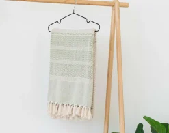 BEST MOBILIER - Vittoria - plaid - 130x180 cm - en coton