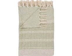 BEST MOBILIER - Vittoria - plaid - 130x180 cm - en coton