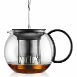 BODUM - Théiere à piston bodum - assam - couvercle plastique - filtre en inox - 1.0 l