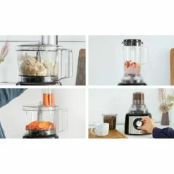 BOSCH - Robot multifonction noir et inox