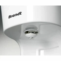 BRANDT - Cafetière électrique - blanc et silver - 1,8 l - 1100 w - 18 tasses