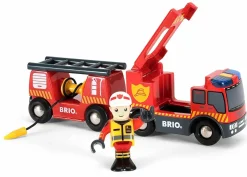BRIO - Camion de pompier son et lumière