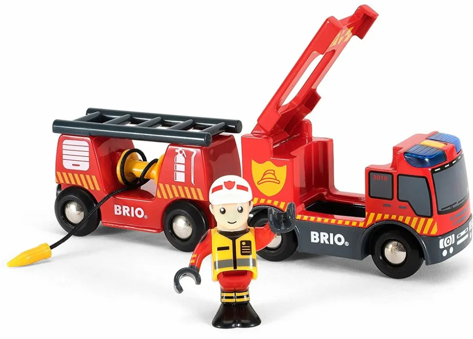 BRIO - Camion de pompier son et lumière