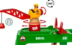 BRIO - Grue double voie de chargement