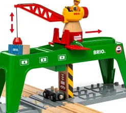BRIO - Grue double voie de chargement