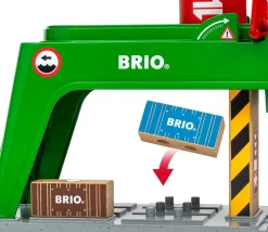 BRIO - Grue double voie de chargement