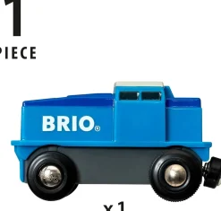 BRIO - Locomotive de fret bleue à pile