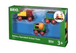BRIO - Train de marchandises avec lumière