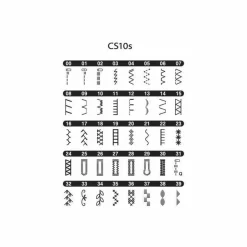 BROTHER - Machine à coudre électronique blanche 40 points de couture - systeme d'enfile-aiguille et écran lcd