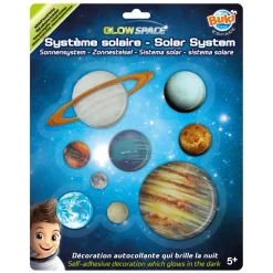 BUKI - Pochette d'adhésifs de décoration "Les planètes du système solaire"