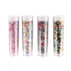C' TOP - Tubes de rocaille x4: Multicolore (8grs)