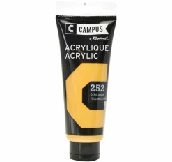 CAMPUS - Peinture acrylique 100 ml - ocre jaune n°252