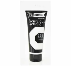 CAMPUS - Peinture acrylique 100 ml - blanc de titane n°116