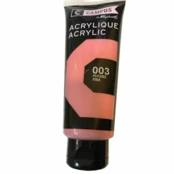 CAMPUS - Peinture acrylique 100 ml - rose pivoine n°003